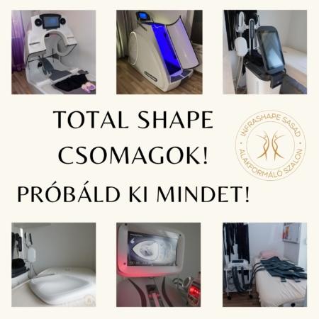 Infrashape, Infrashape Sasad, total shape csomagok